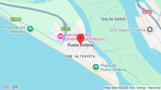 Houses for rent in Punta Umbría - Photo from Google Street View