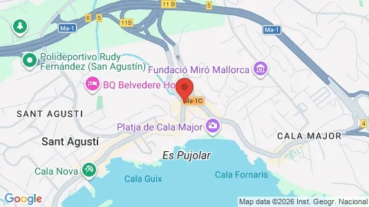 Apartments for rent in Calvià - Photo from Google Street View