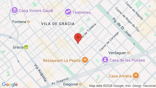 Apartments for rent in Barcelona Gràcia - Photo from Google Street View