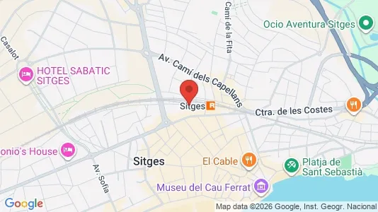 Apartments for rent in Sant Pere de Ribes - Photo from Google Street View