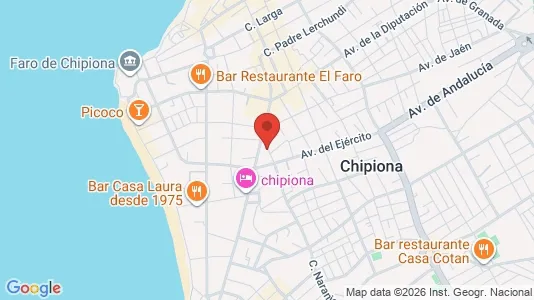 Apartments for rent in Chipiona - Photo from Google Street View