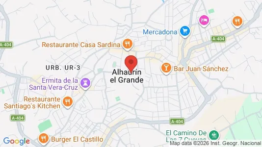 Apartments for rent i Alhaurín el Grande - kort over placeringen