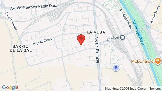 Apartments for rent in León - Photo from Google Street View