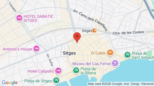Apartments for rent in Sant Pere de Ribes - Photo from Google Street View
