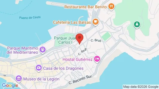 Rooms for rent in Ceuta - Photo from Google Street View