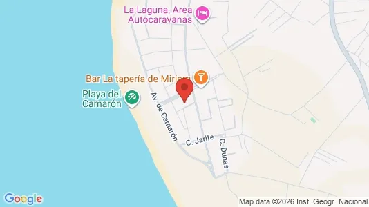 Apartments for rent i Chipiona - kort over placeringen