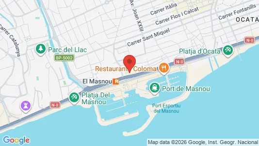 Apartments for rent in Alella - Photo from Google Street View