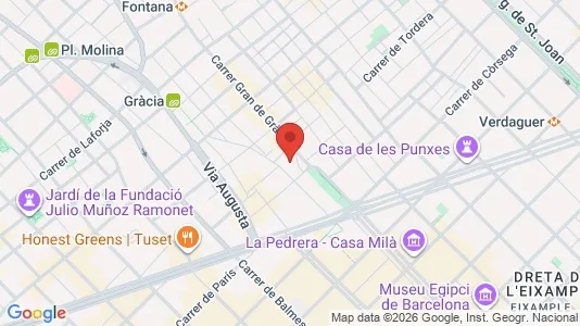 Apartments for rent in Barcelona Gràcia - Photo from Google Street View