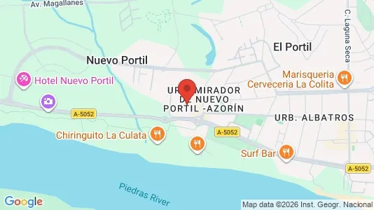 Apartments for rent i Cartaya - kort over placeringen