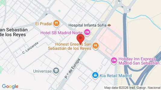 Apartments for rent in San Sebastián de los Reyes - Photo from Google Street View