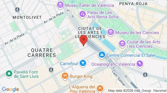 Apartments for rent i la Punta - kort over placeringen