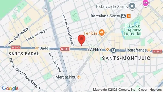 Apartments for rent in Barcelona Les Corts - Photo from Google Street View
