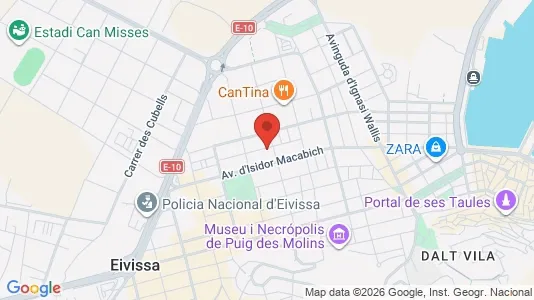 Apartments for rent in Eivissa - Photo from Google Street View