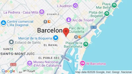 Apartments for rent in Barcelona Ciutat Vella - Photo from Google Street View