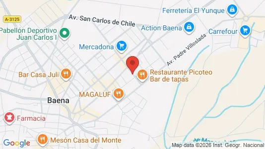 Apartments for rent in Baena - Photo from Google Street View