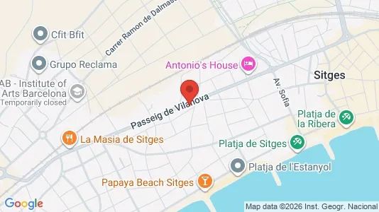 Apartments for rent in Sant Pere de Ribes - Photo from Google Street View