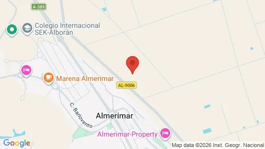 Apartments for rent i El Ejido - kort over placeringen