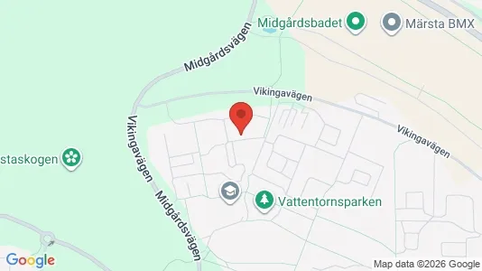 Rooms for rent i Sigtuna - kort over placeringen