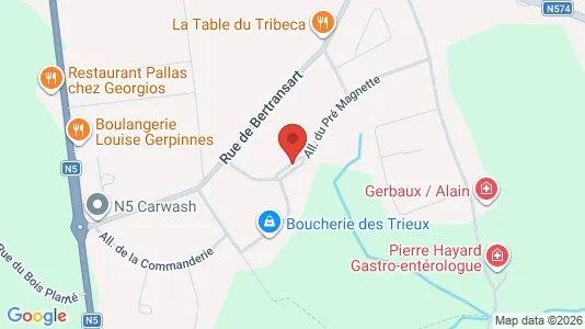 Apartments for rent in Gerpinnes - Photo from Google Street View