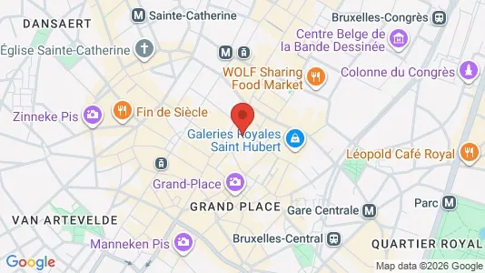 Apartments for rent in Stad Brussel - Photo from Google Street View