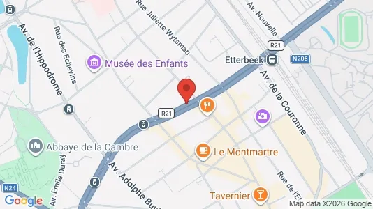 Apartments for rent in Brussels Elsene - Photo from Google Street View
