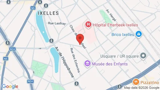 Apartments for rent in Brussels Elsene - Photo from Google Street View