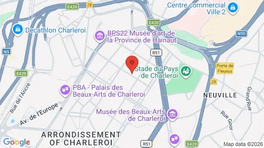Apartments for rent in Charleroi - Photo from Google Street View