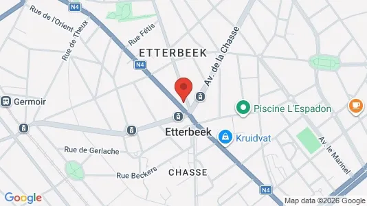 Apartments for rent in Brussels Etterbeek - Photo from Google Street View