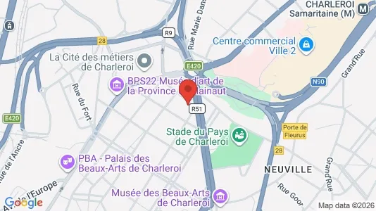 Apartments for rent in Charleroi - Photo from Google Street View
