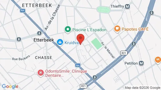 Apartments for rent in Brussels Etterbeek - Photo from Google Street View