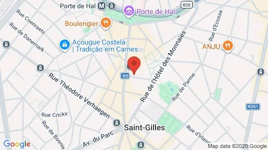Apartments for rent in Brussels Sint-Gillis - Photo from Google Street View