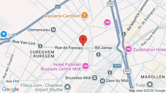 Apartments for rent in Brussels Anderlecht - Photo from Google Street View