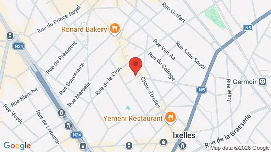 Apartments for rent in Brussels Elsene - Photo from Google Street View