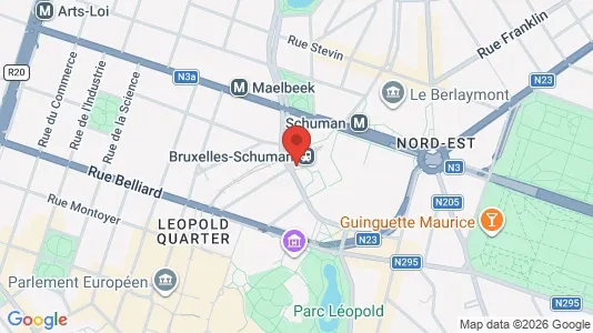 Apartments for rent in Brussels Etterbeek - Photo from Google Street View