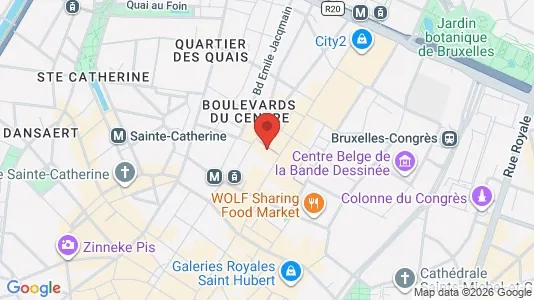 Apartments for rent in Stad Brussel - Photo from Google Street View