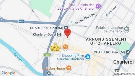 Apartments for rent in Charleroi - Photo from Google Street View