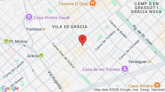 Apartments for rent in Barcelona Gràcia - Photo from Google Street View