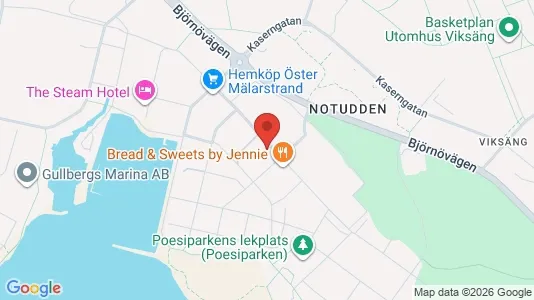 Apartments for rent i Västerås - kort over placeringen