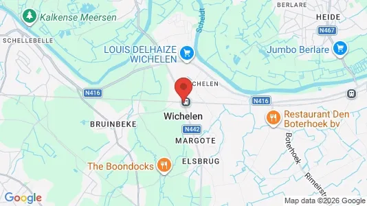Houses for rent in Wichelen - Photo from Google Street View