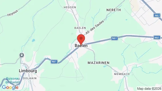 Houses for rent in Baelen - Photo from Google Street View