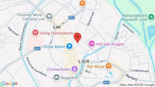 Apartments for rent in Lier - Photo from Google Street View