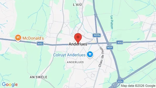 Houses for rent in Anderlues - Photo from Google Street View