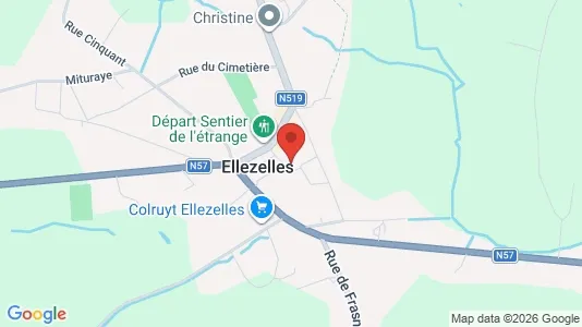 Apartments for rent in Ellezelles - Photo from Google Street View