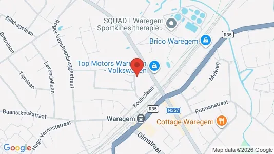 Apartments for rent in Waregem - Photo from Google Street View