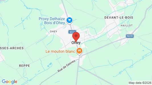 Apartments for rent in Ohey - Photo from Google Street View