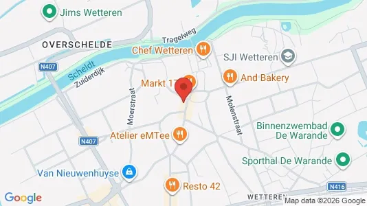 Apartments for rent in Wetteren - Photo from Google Street View