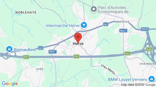 Houses for rent in Herve - Photo from Google Street View