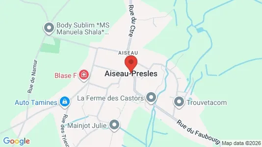 Apartments for rent in Aiseau-Presles - Photo from Google Street View