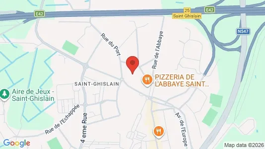 Apartments for rent in Saint-Ghislain - Photo from Google Street View