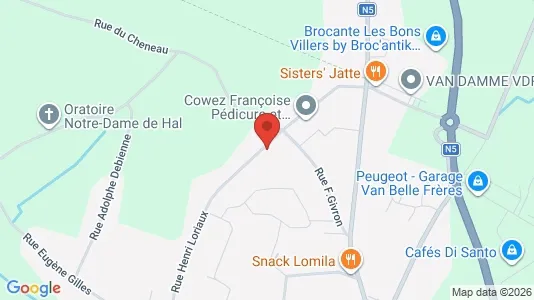 Apartments for rent in Les Bons Villers - Photo from Google Street View